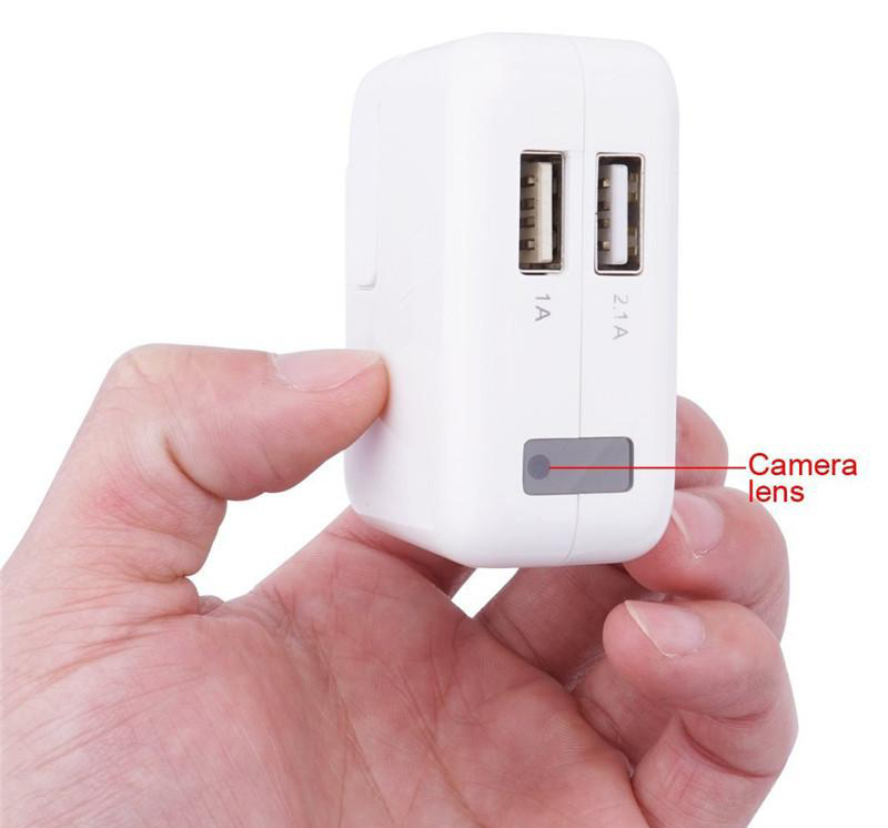 Ładowarka USB z ukrytą kamerą
